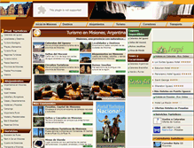 Tablet Screenshot of misionesturismo.com.ar